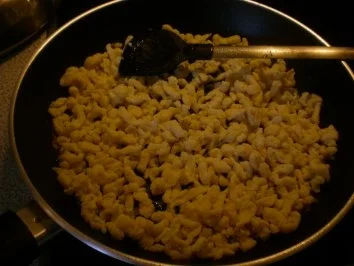 Creme Spätzle mit Steinpilzen - Blitzgericht - Rezept - Bild Nr. 3