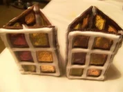 Rezept: KLEINGEBรCK - Uta's Gebackene Windlichter und Uta' Winterfenster-Kekse KLEINGEBรCK - Uta's Gebackene Windlichter und Uta' Winterfenster-Kekse - Rezept