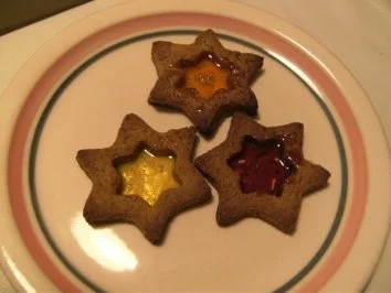 KLEINGEBÄCK - Uta's Gebackene Windlichter und Uta' Winterfenster-Kekse - Rezept - Bild Nr. 2