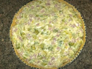 Schinken-Rosenkohl-Tarte - Rezept - Bild Nr. 2