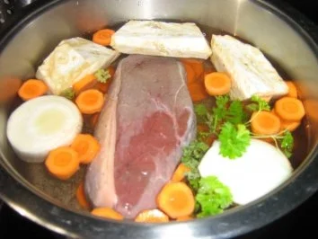 Nudelsuppe mit Rindfleisch und Gemüseeinlage - Rezept - Bild Nr. 3