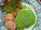 Rezept: Tomatensorbet an Avocado Tomatensorbet an Avocado - Rezept