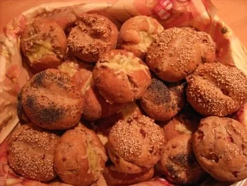 Mini-Brötchen - Rezept