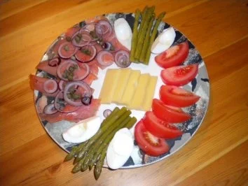 Lachsteller - Rezept