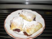 Nutella-Pfirsichcreme-Blätterteigteilchen.... - Rezept