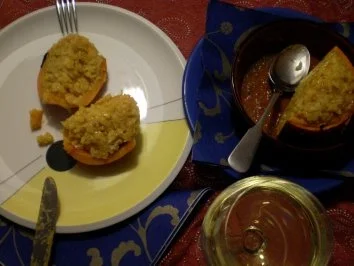 Risotto-Kürbis - Rezept