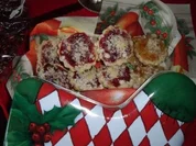 Weihnachtsplätzchen: Preiselbeer und Kokosstreusel - Rezept