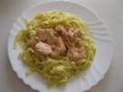 Tagliatelle mit Lachssoße - Rezept