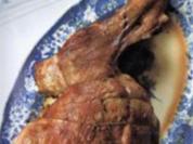 Lammkeule mit Knoblauch und Estragon - Rezept