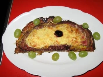 Brot mit Wein in Eier-Käsemix gebacken - Rezept - Bild Nr. 4