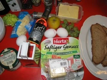 Brot mit Wein in Eier-Käsemix gebacken - Rezept - Bild Nr. 12