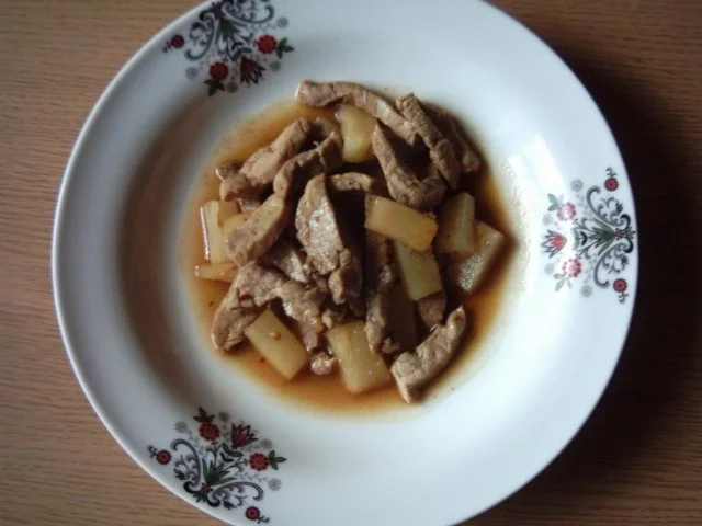 Schweinefilet mit Ananas aus Thailand - Rezept