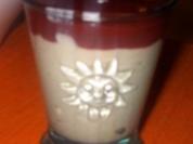 Vanillepudding, selbstgemacht - mit Himbeersoße - Rezept