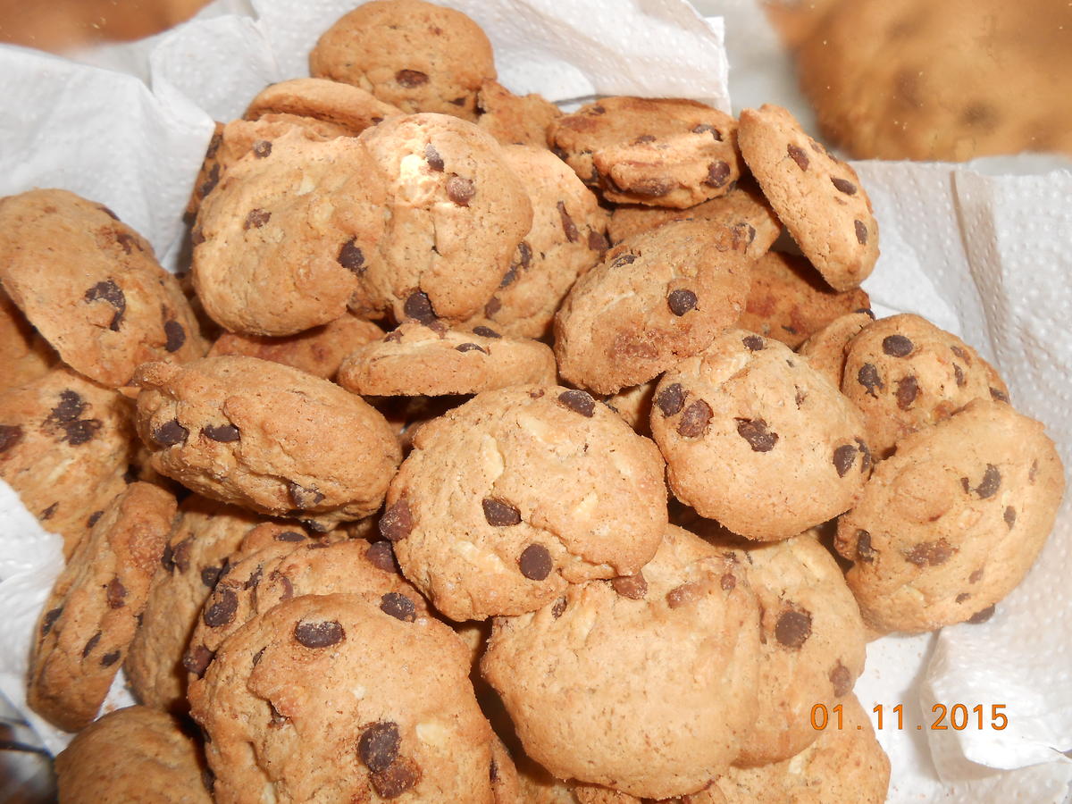 Schoko Cookies - Rezept mit Bild - kochbar.de