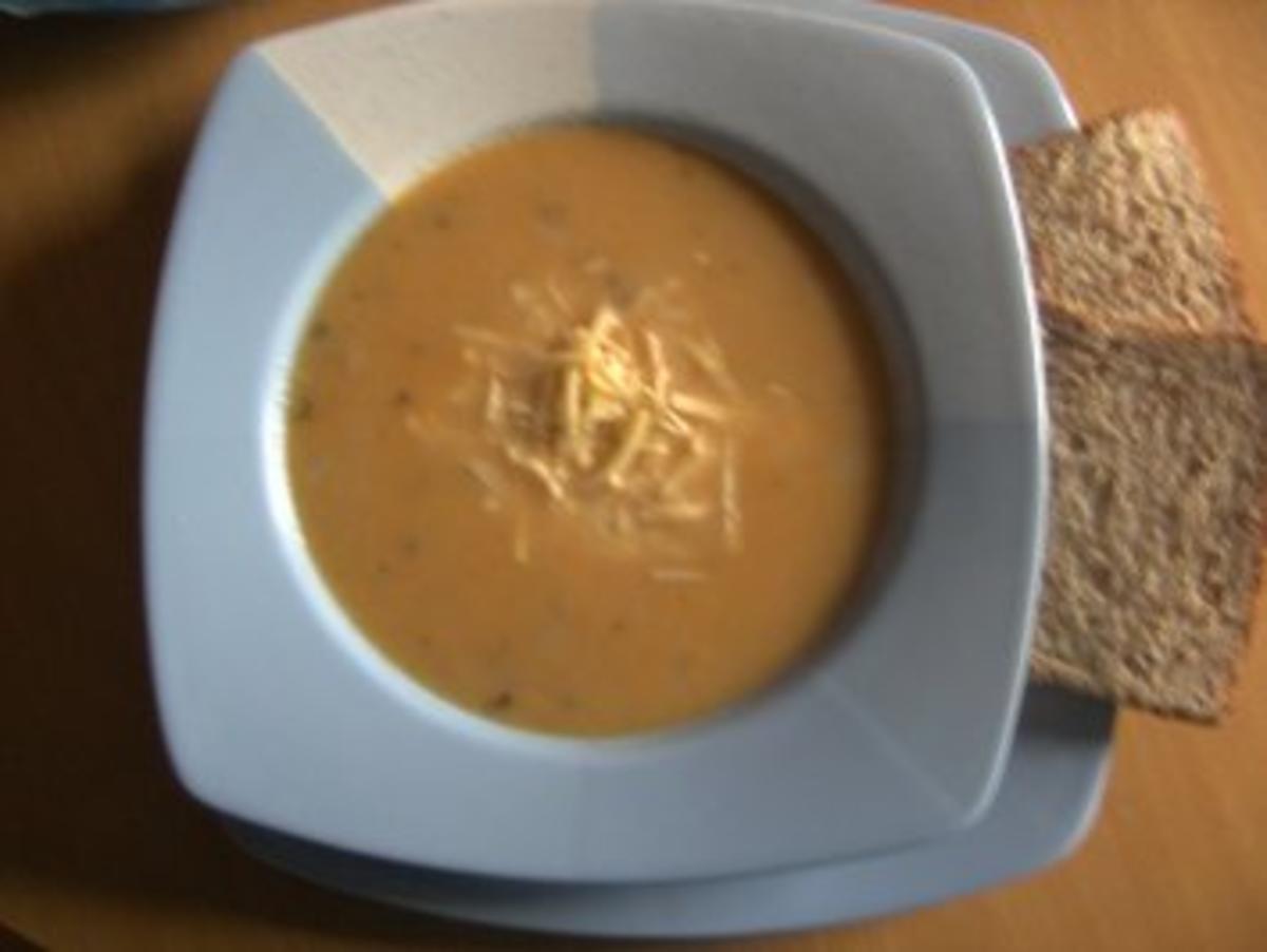 Suppen: Garnelen-Lauch-Suppe - Rezept