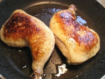 Hühnerkeulen - pikant  gewürzt ... - Rezept - Bild Nr. 3