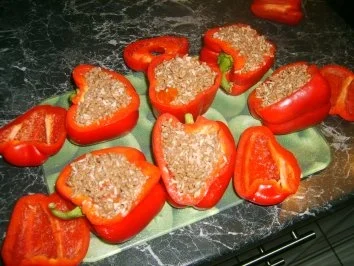 Gefüllte Paprika - Rezept - Bild Nr. 5