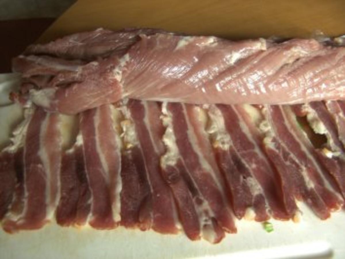 Fleisch: Schweinefilet gefüllt - Rezept - Bild Nr. 5