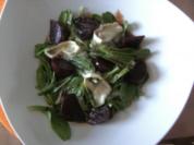 Vorspeisen: Feldsalat mit Ziegenkäse - Rezept