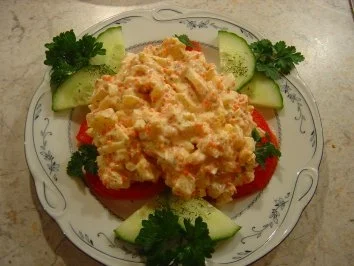 Rezept: Eiersalat "de luxe"... schnell und einfach... Eiersalat "de luxe"... schnell und einfach... - Rezept