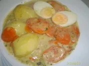 Möhrentopf mit Eiern - Rezept