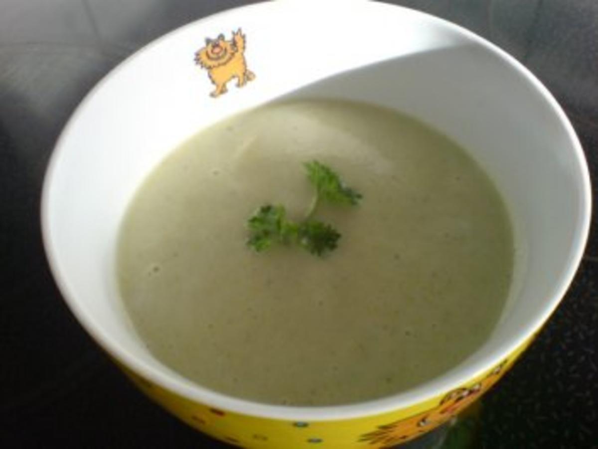 Bilder für Broccolicremesuppe Als Nachtisch wieder mal ein leckerer Mokka-Frischkäse-Muffin aus dem Kochbuch von Andrea - Chatwonder. - Rezept