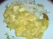Hähnchen-Curry mit Apfel - Rezept