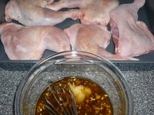 Vietnamesische Hähnchenschenkel mit Zitronenreis - Rezept - Bild Nr. 2