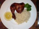 Vietnamesische Hähnchenschenkel mit Zitronenreis - Rezept