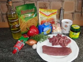 Rezept: Rigatoni mit Lamm Bild Nr. 2 Rigatoni mit Lamm - Rezept - Bild Nr. 2