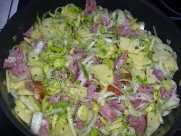 Rezept: Kartoffel-Kasseler-Pfanne Bild Nr. 5 Kartoffel-Kasseler-Pfanne - Rezept - Bild Nr. 5