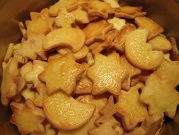 Zitronen-Butterplätzchen - Rezept