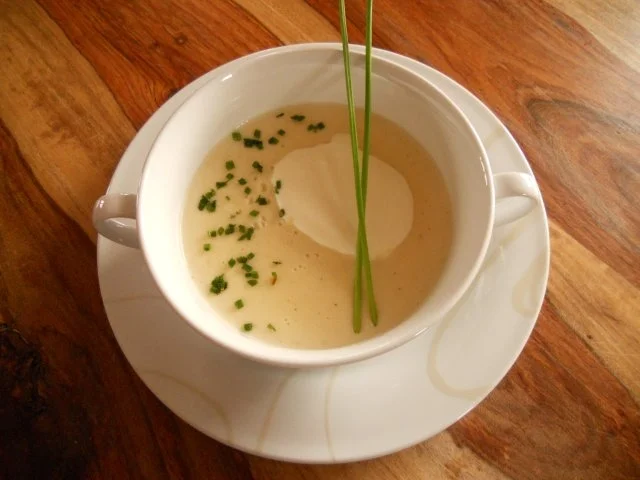 Rezept: Spargelcremesuppe Spargelcremesuppe - Rezept