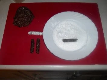 Rezept: Schokostäbchen Bild Nr. 2 Schokostäbchen - Rezept - Bild Nr. 2