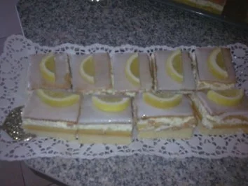 Butterkeks-Zitronen-Schnitten vom Blech - Rezept - Bild Nr. 2