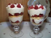 verschneite Himbeeren - Rezept