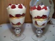 verschneite Himbeeren - Rezept