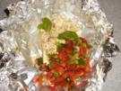 Schafskäse mit Paprika-Salsa - Rezept