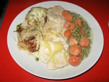 Schweinelendchen auf Kartoffelgratin unter Kartoffelkruste - Rezept - Bild Nr. 12