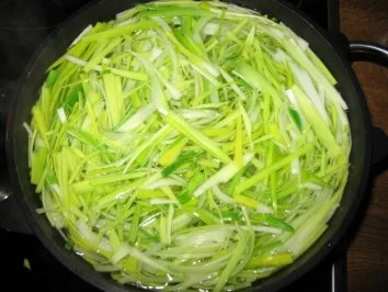 Lauchnudeln - Rezept - Bild Nr. 5