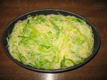 Lauchnudeln - Rezept - Bild Nr. 6