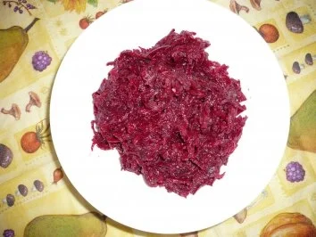 Rohkostsalat von Rote Beten mit Apfel - Rezept - Bild Nr. 4
