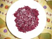 Rohkostsalat von Rote Beten mit Apfel - Rezept