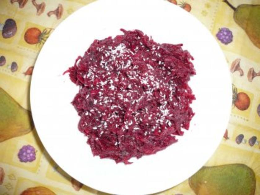 Rohkostsalat von Rote Beten mit Apfel - Rezept - kochbar.de