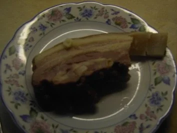 Rezept: Speck - Knoblauchbraten Speck - Knoblauchbraten - Rezept