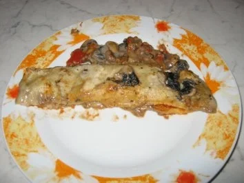 Überbackene Pfannkuchen - Rezept