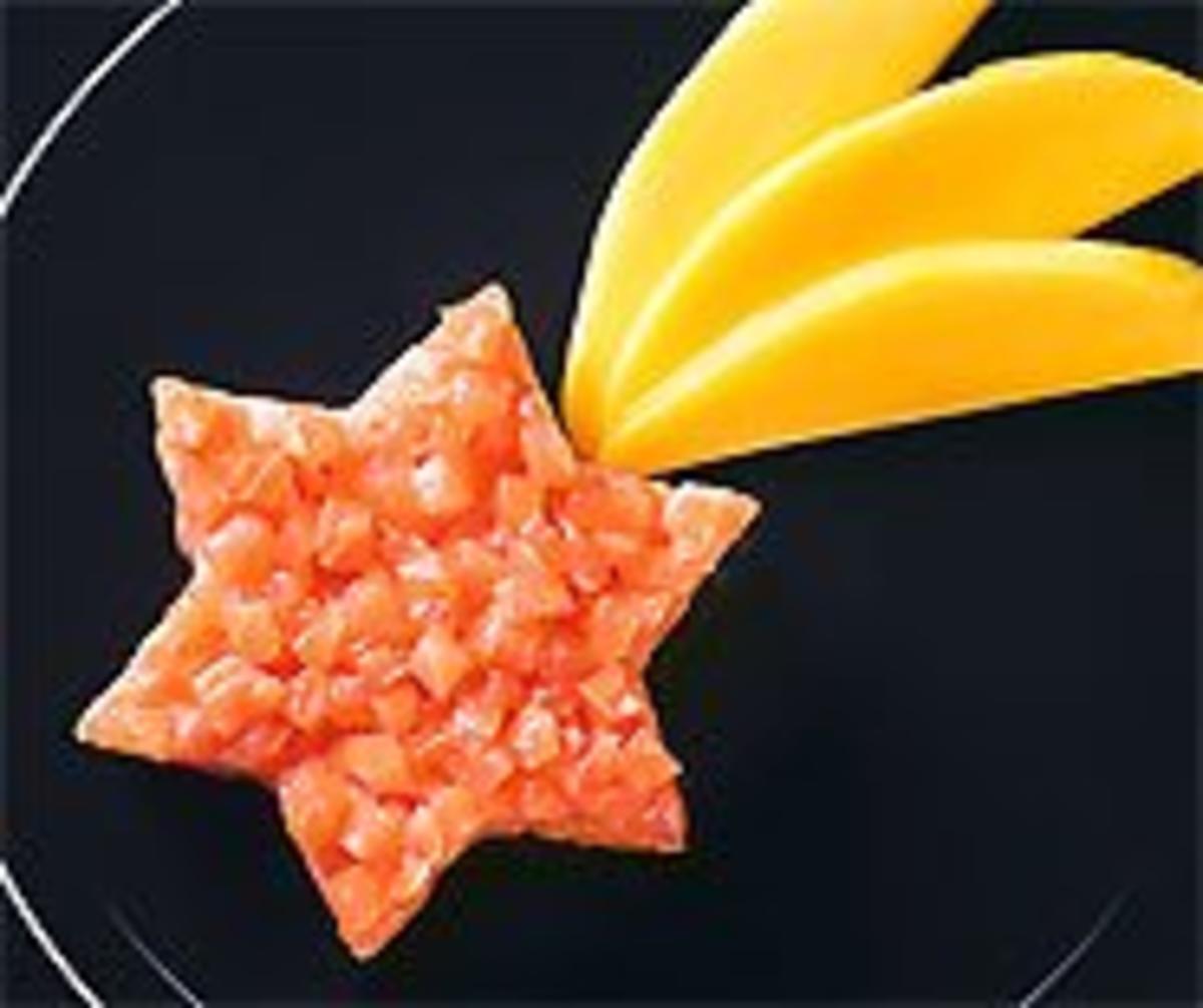 Mango- und Lachstatar - Rezept