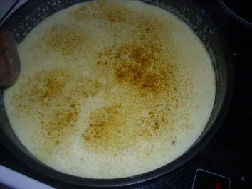 Rezept: Nudeln mit Hackbällchen und Curry-Gemüse-Soße Bild Nr. 5 Nudeln mit Hackbällchen und Curry-Gemüse-Soße - Rezept - Bild Nr. 5