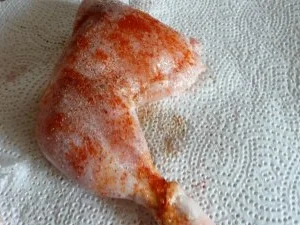 Hähnchenkeule im Bierteig gebacken - Rezept - Bild Nr. 3