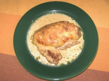 Rezept: Gratiniertes Hähnchenfilet mit dreierlei Käse Bild Nr. 2 Gratiniertes Hähnchenfilet mit dreierlei Käse - Rezept - Bild Nr. 2